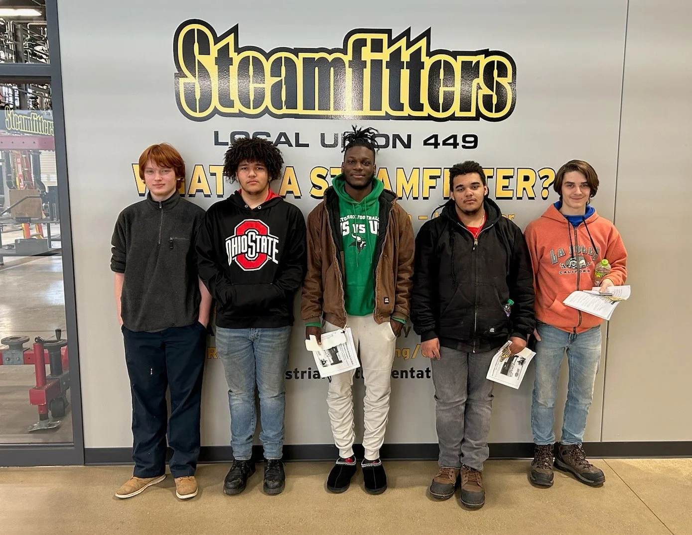 StoRox Students Visit Steamfitters Training Facility — StoRox School