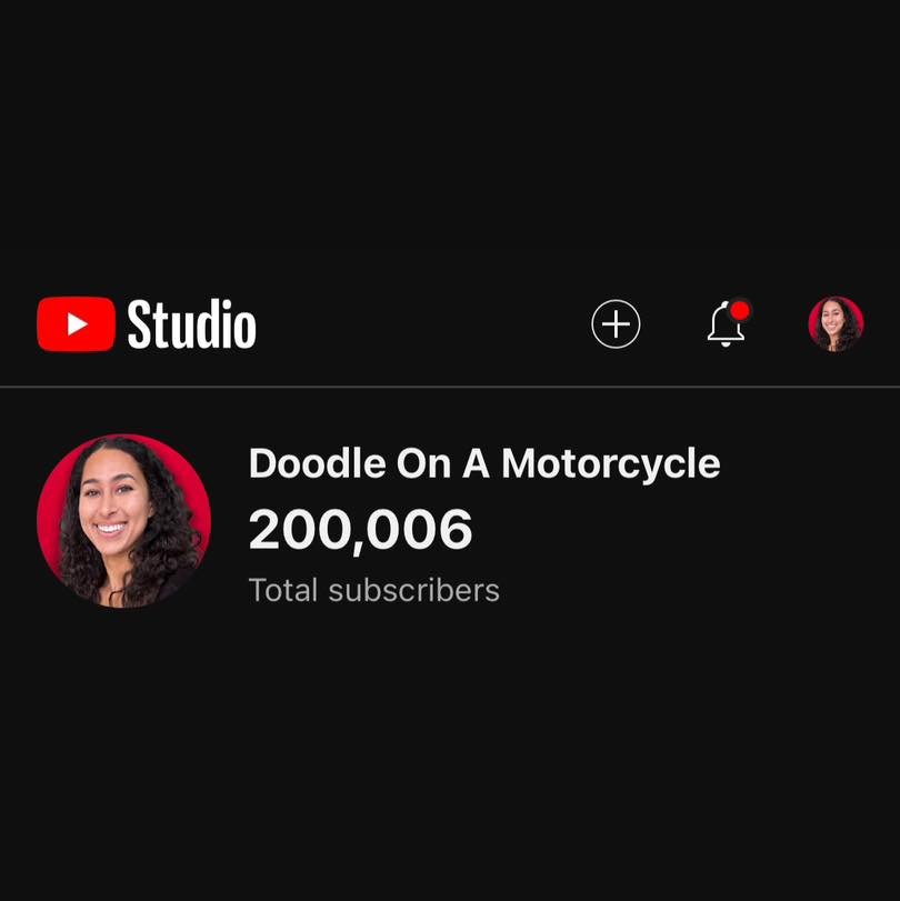 Hit that refresh button in YouTube studio just before going to bed and then&hellip; EEK!! 😃