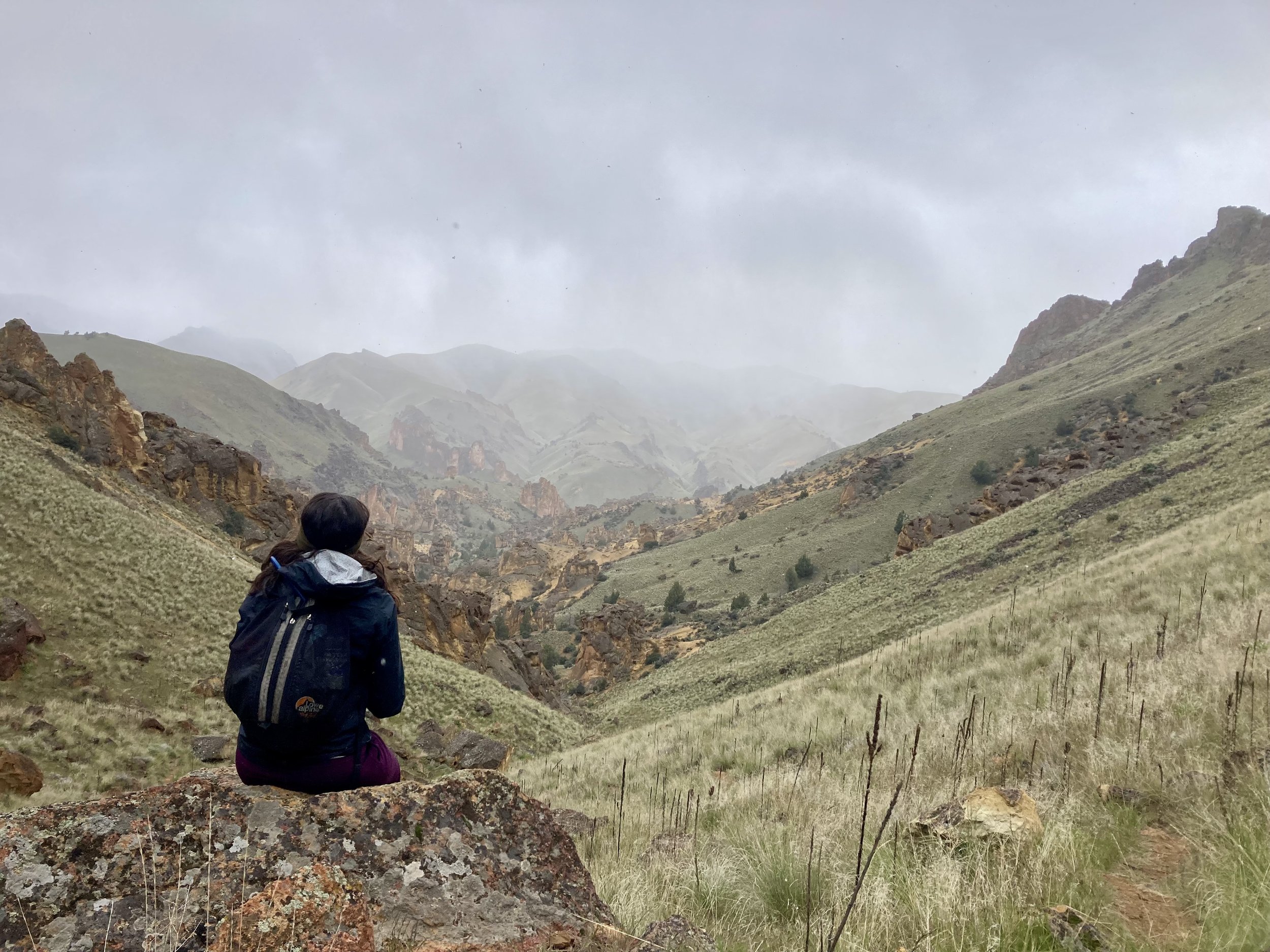Another four hours from Frenchglen is Leslie Gulch, a canyon with abundant and striking rock formations made of tuff, a type of rock made of volcanic ash.