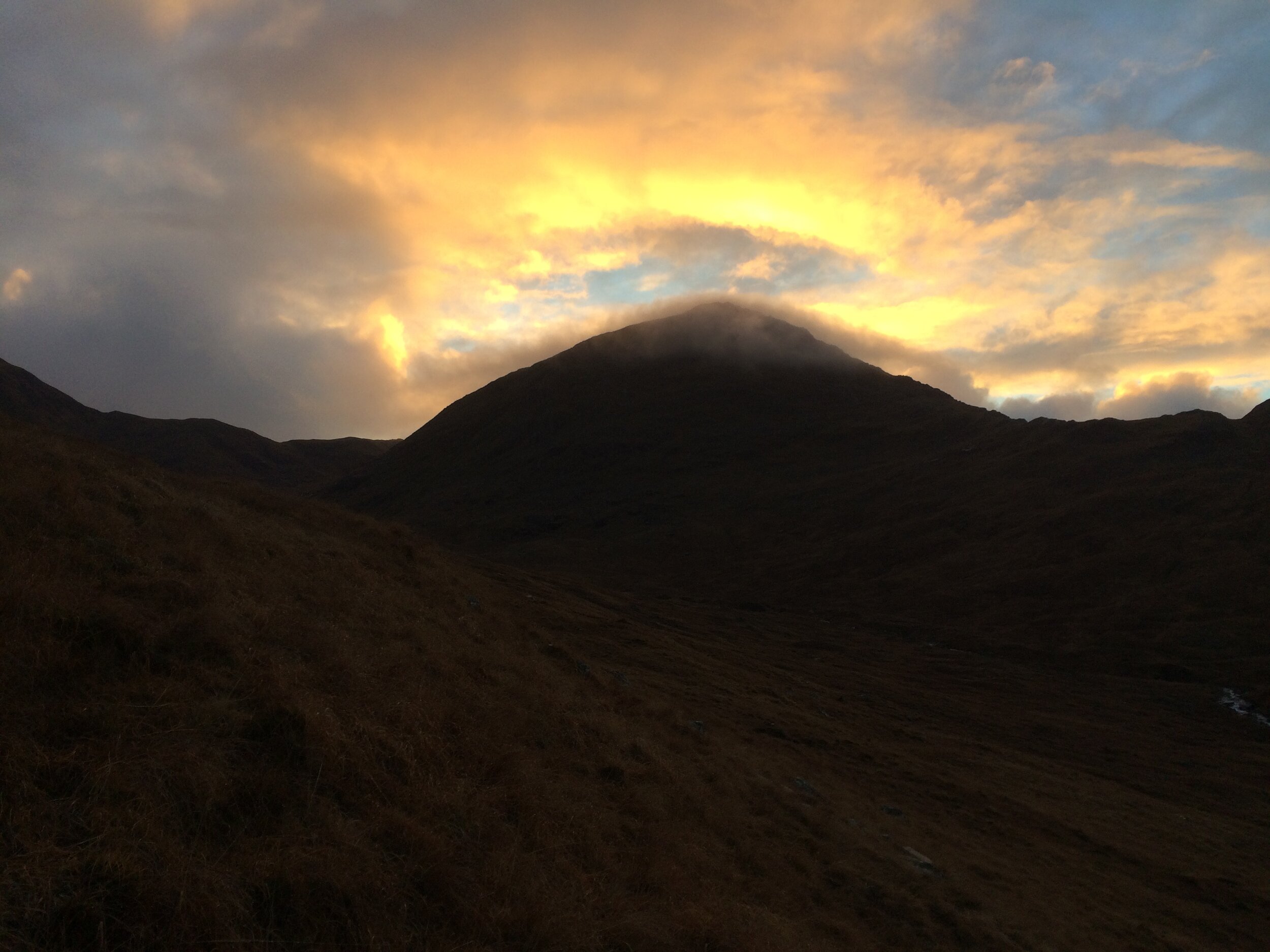 An Stac, one of the hills visible from Mo-Dhachaidh.