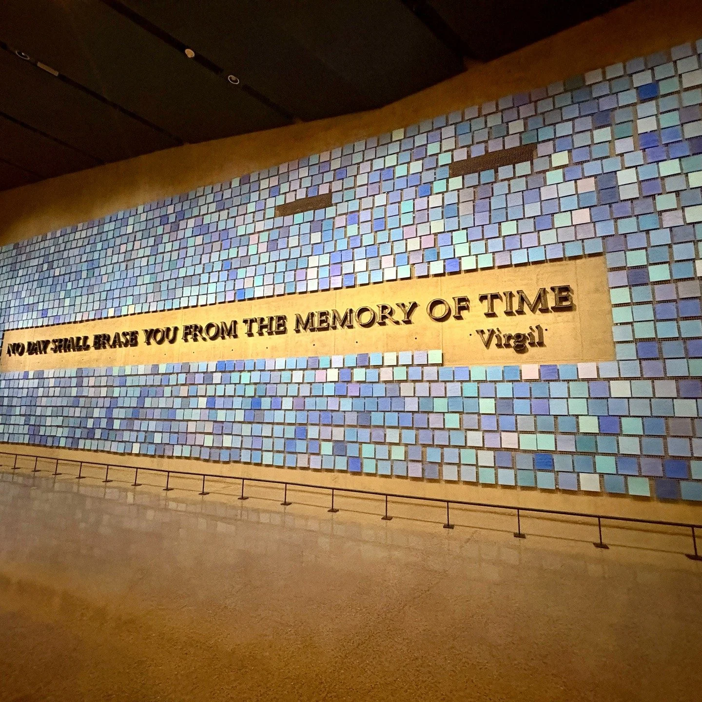 Earlier this year, I had the gut-wrenching experience of visiting the 9/11 Museum, which is literally at ground zero. 

It is a sad, profound, informative, and honorable display of how the evil unfolded that fateful day. The stories of each of those 