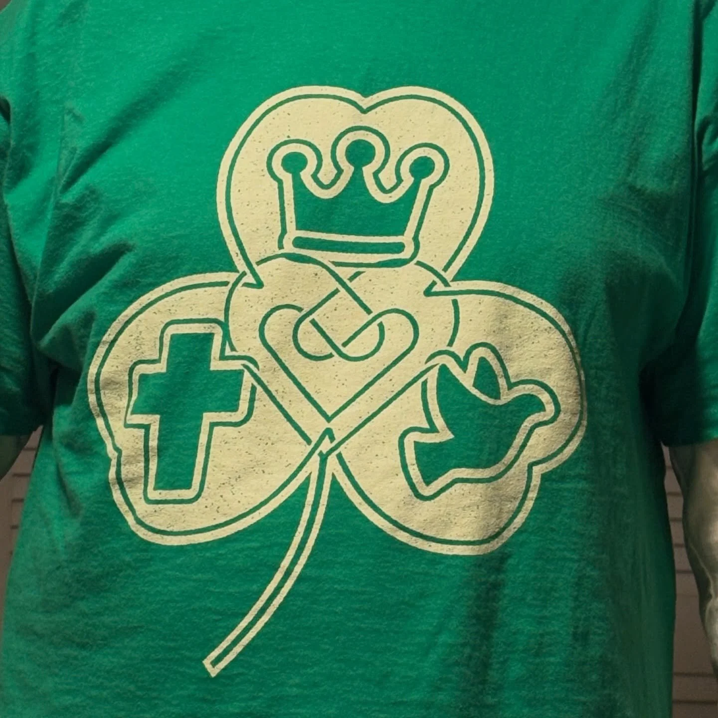 Happy St. Patrick&rsquo;s Day! Did you know that St. Patrick&rsquo;s used the 3 leaf clover to explain the Trinity? Father, Son, Holy Spirit. I designed these shirts to shed light on that. ✝️☘️

Even though it&rsquo;s too late to wear today, get your