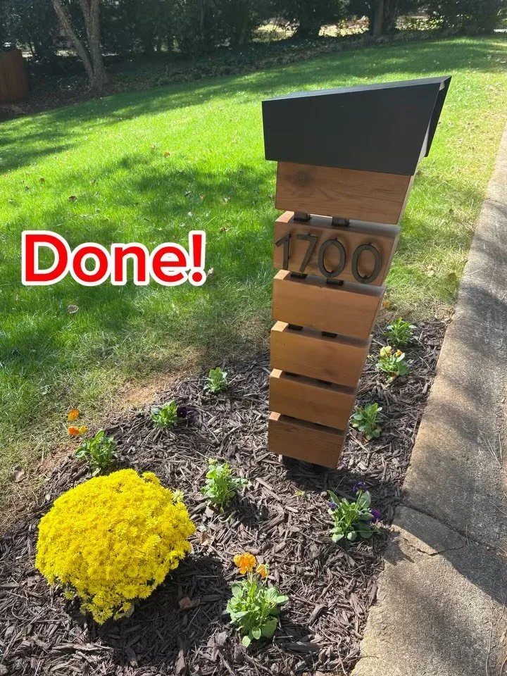What goes into designing and building a custom mailbox? I thought you&rsquo;d never ask. 

I started researching and bought a mailbox plan off Etsy back at the beginning of July. From there, I gathered materials, measured twice (and probably still cu