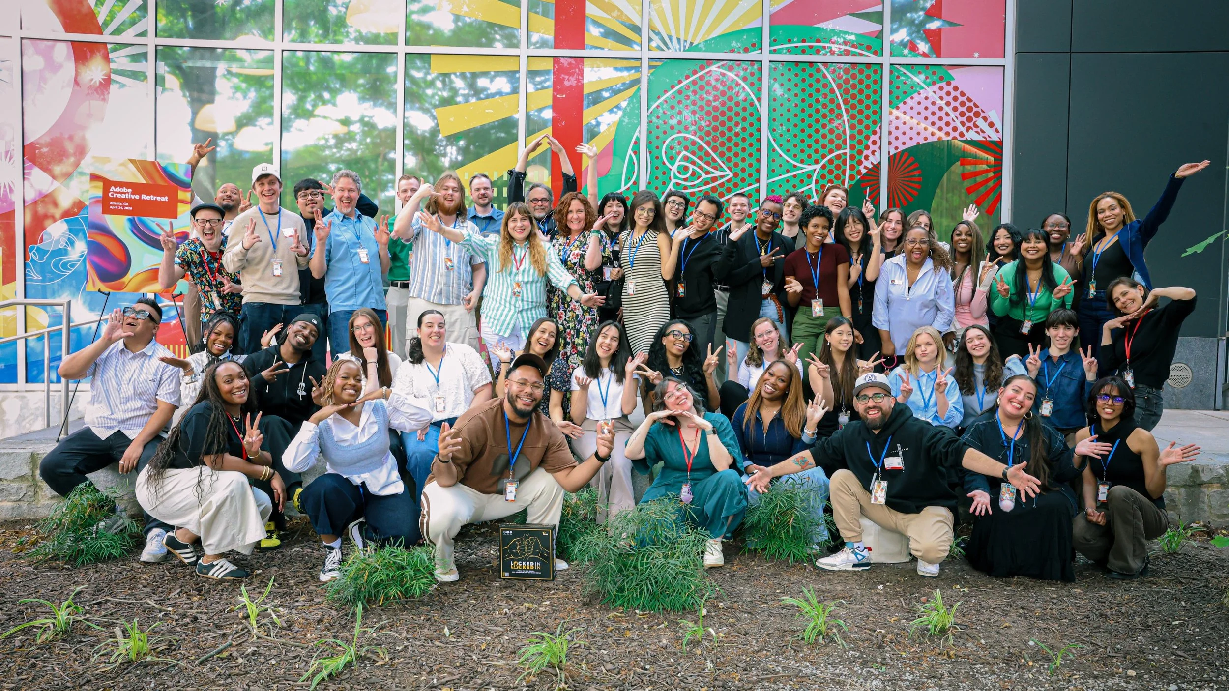On April 24th, I had the opportunity to attend an invite-only Adobe #CreativeRetreat at the Atlanta office alongside a group of ~50 creative professionals. It was a full day of connecting, sharing ideas, and exploring the latest advancements across A
