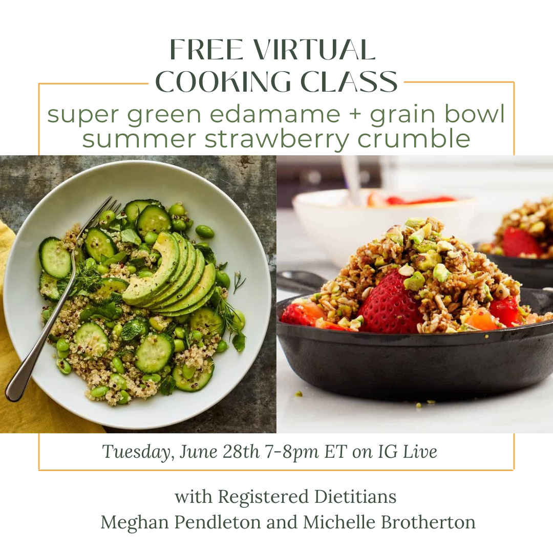 6/28/22 Live Cooking Class 