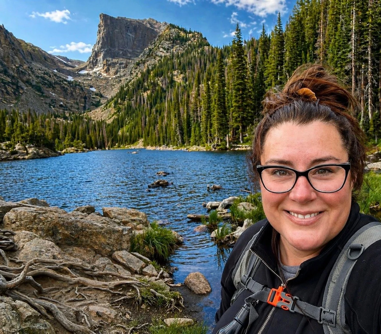 Sarah at RMNP