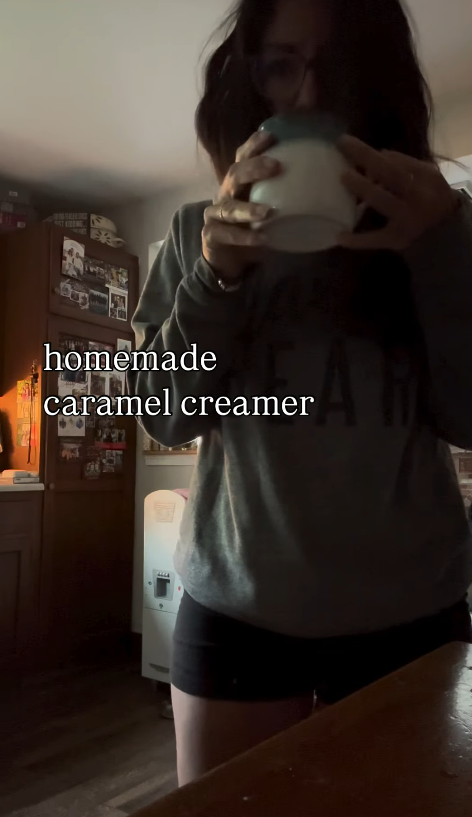 Homemade Caramel Coffee Creamer (Dairy Free Option)