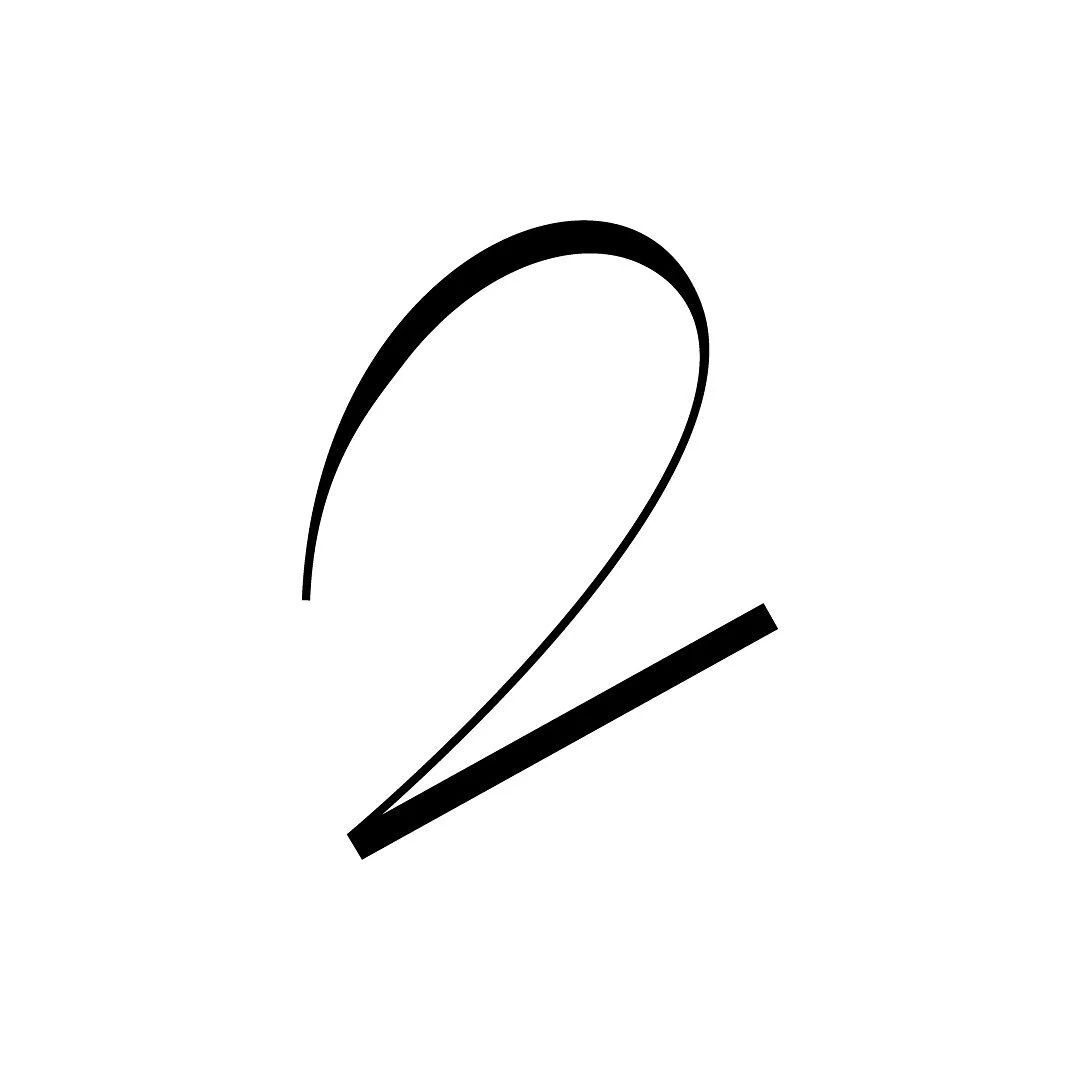 2
.
.
.
#36daysoftype #36days_2 #lettering #numbers #typeface #typefacedesign