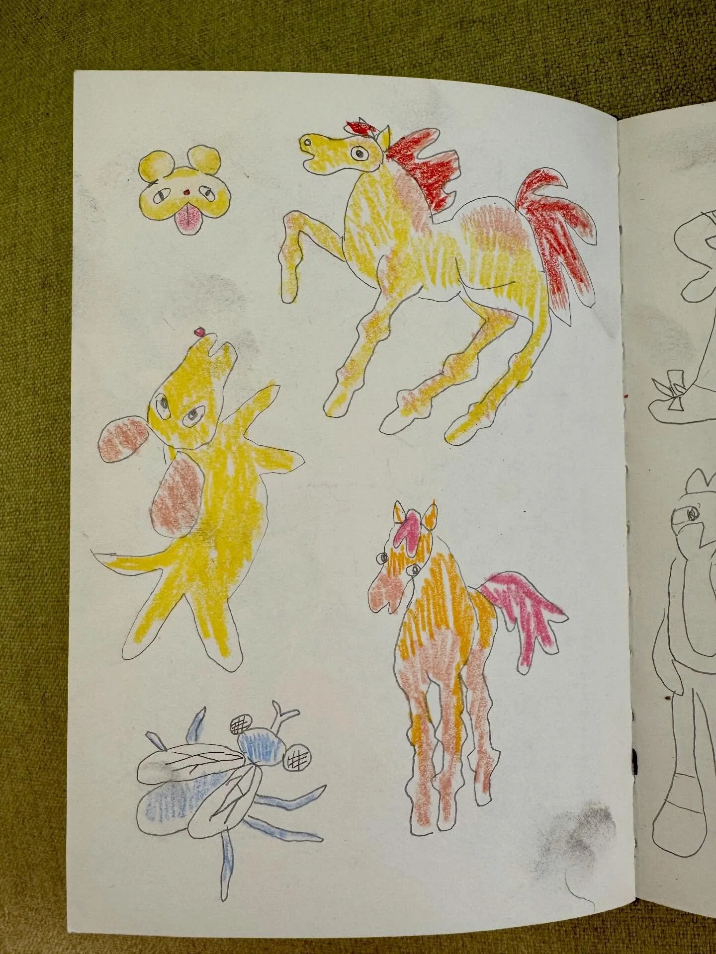 Horses and other hooved animals from my #sketchbook
