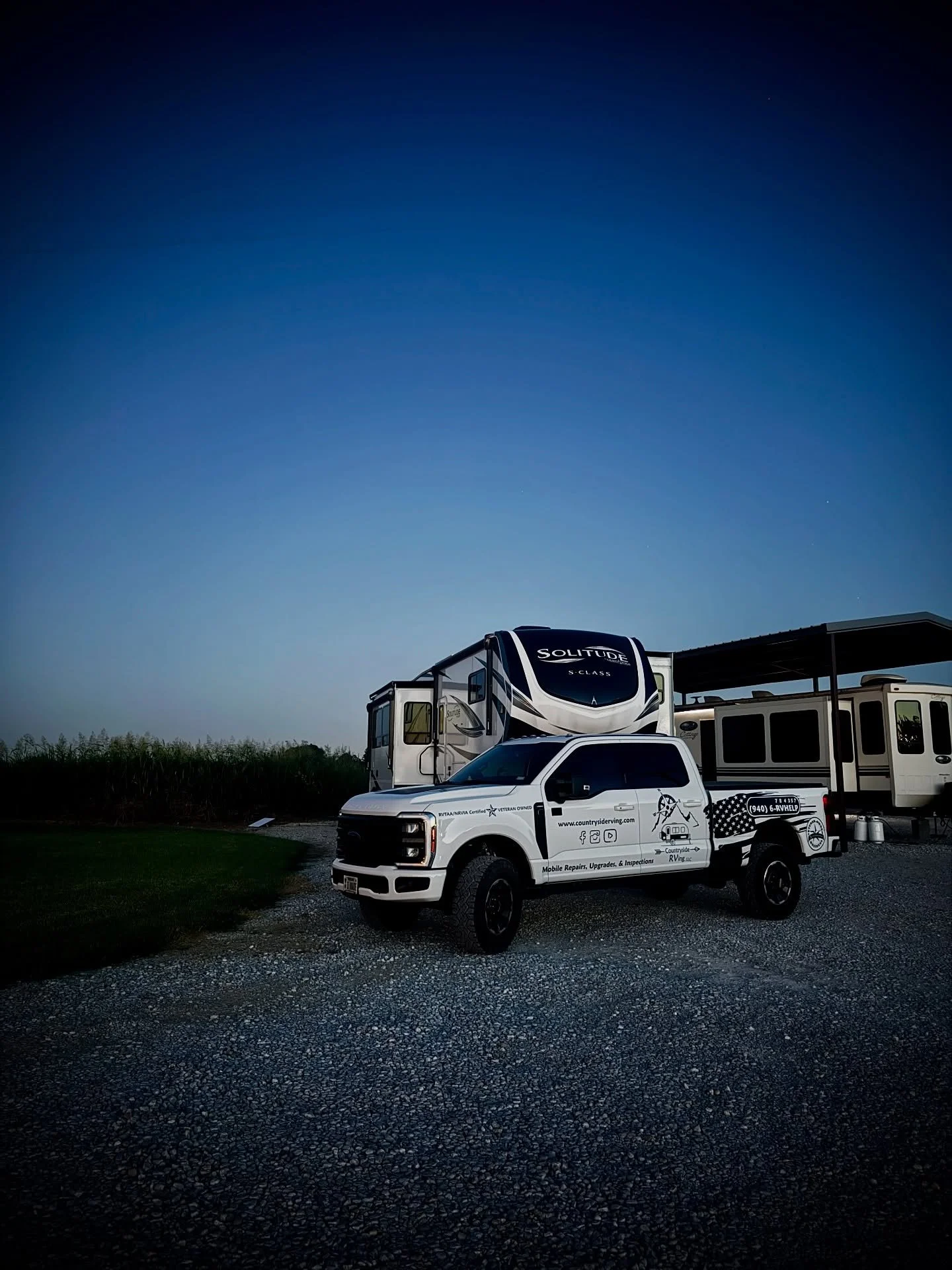 Service truck is running on empty; need to get it restocked this weekend for another week of jobs.

#countryside_rving #mobilervtech #decaturtx #decaturtexas #wisecountytx