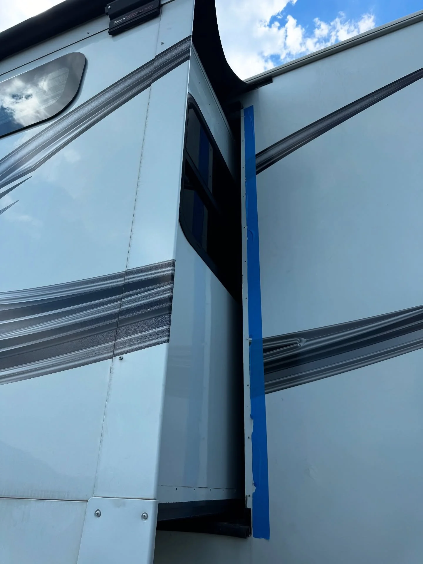 Spent the day rebuilding an inverted Schwintek Slide. They are notorious for failure and is why they were only manufactured for a few years before an open warranty was issued one them. But in this case it was installed incorrectly by the manufacturer