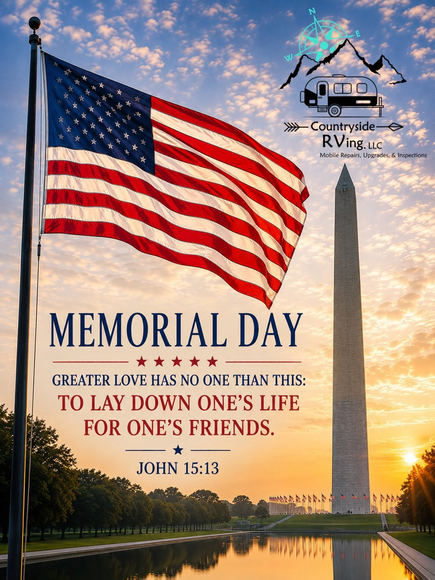 Today, while many of us are gathered with friends and family enjoying the freedoms we often take for granted, I encourage everyone to pause and remember what Memorial Day is truly about.

After serving 21 years in the United States Coast Guard and lo
