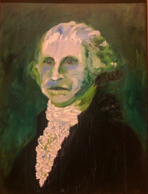 George. 16" x 20" oil. $600