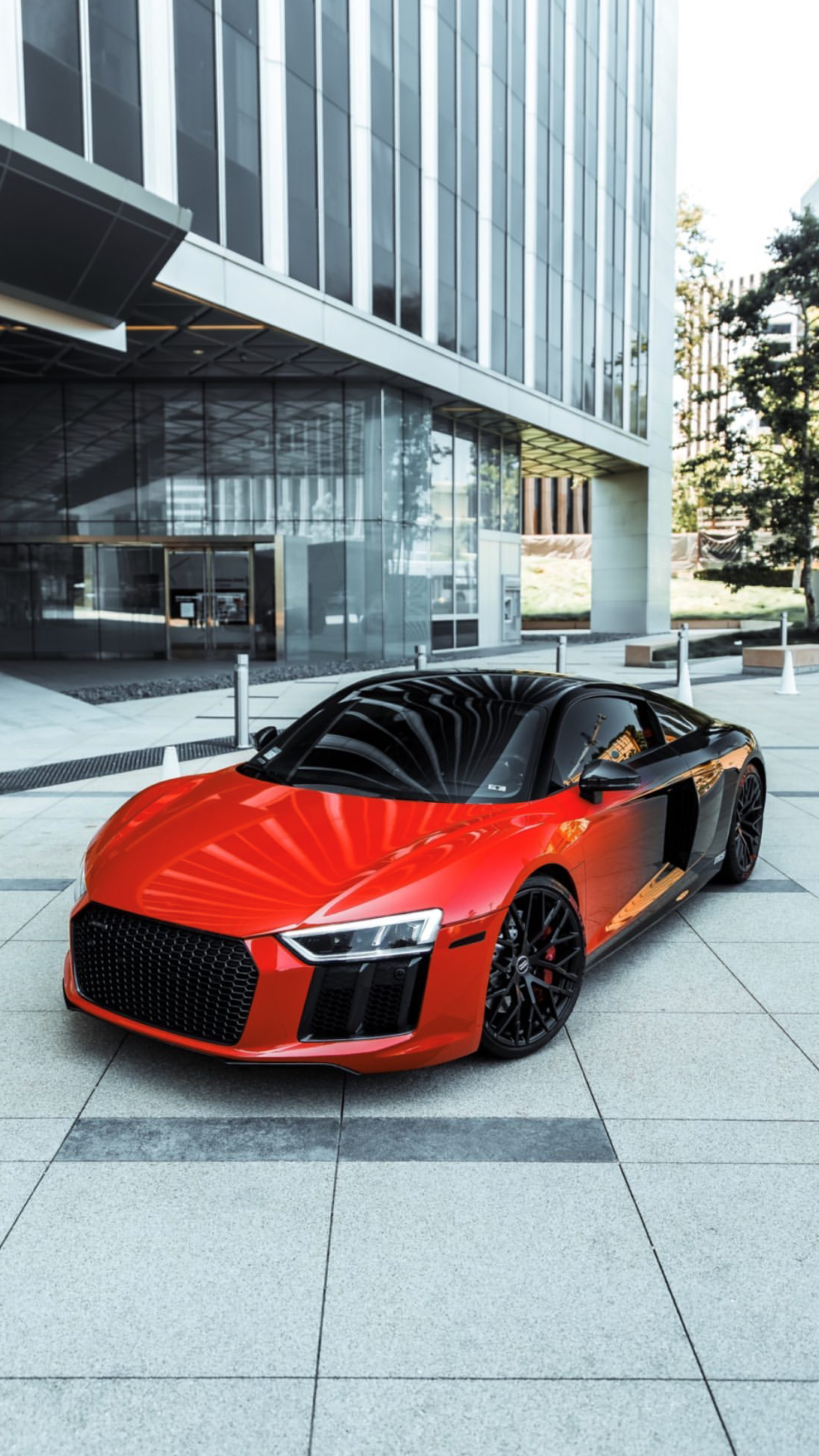 Audi R8 - Custom Printed Fade Wrap