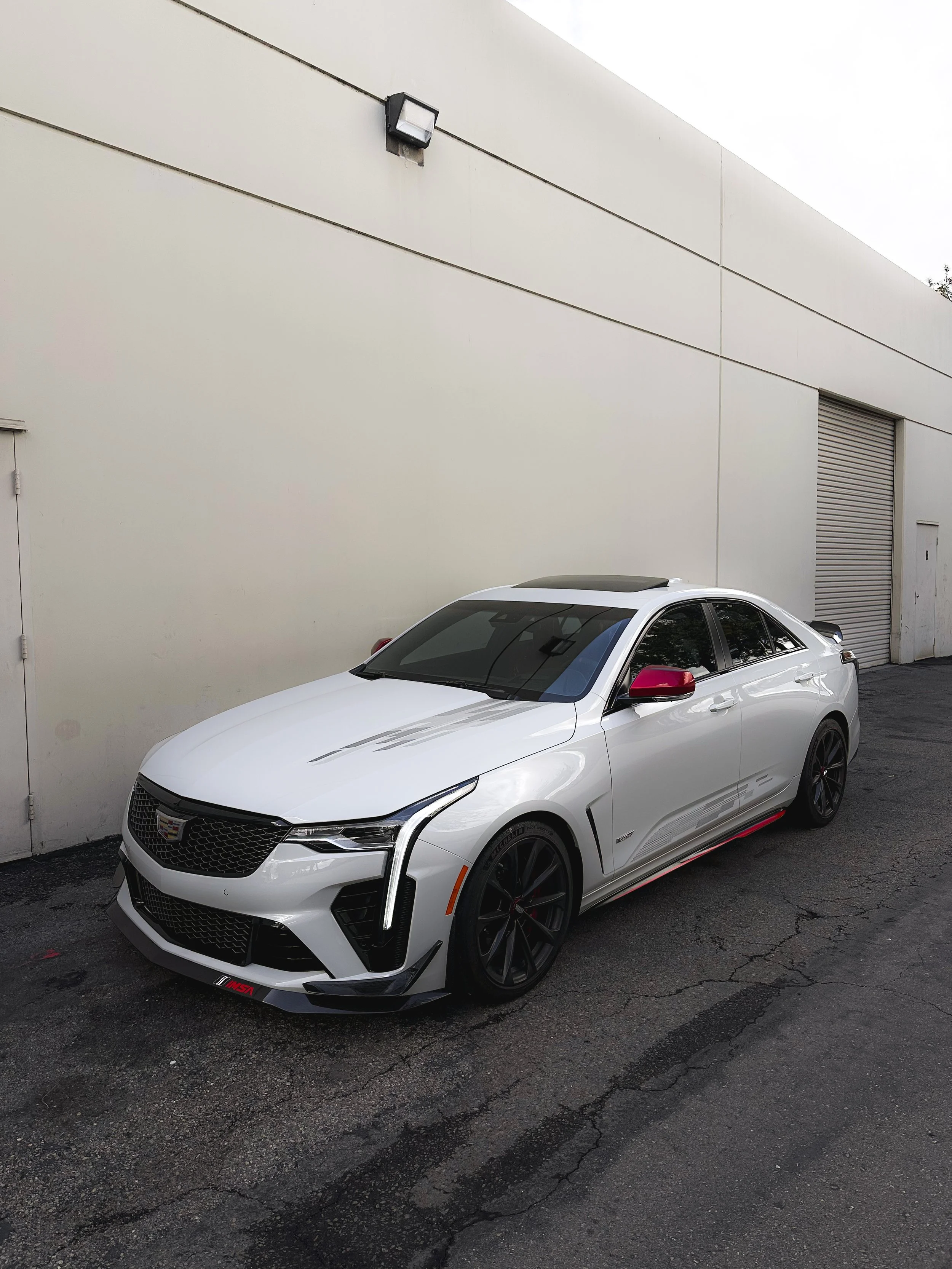 2023 Cadillac CT4-V Blackwing - Front End PPF, Ceramic Window Tint & Ceramic Coating