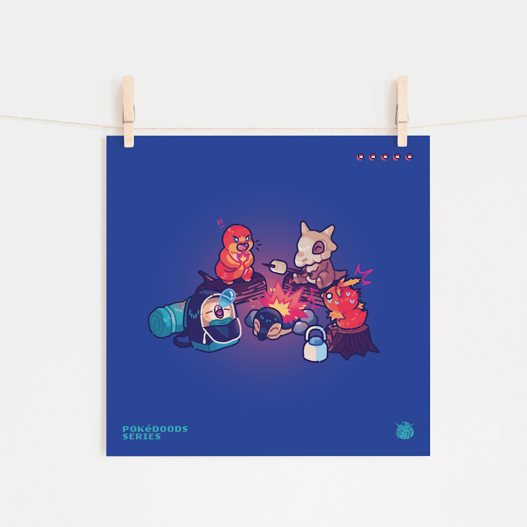 POKeDOODS Series: Night