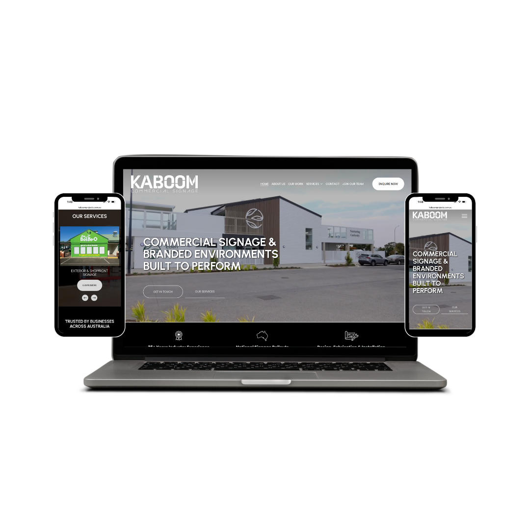 KABOOM COMMERCIAL SIGNAGE