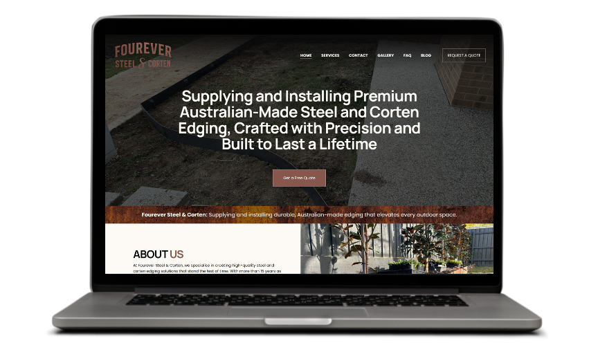 Fourever Steel & Corten mockup