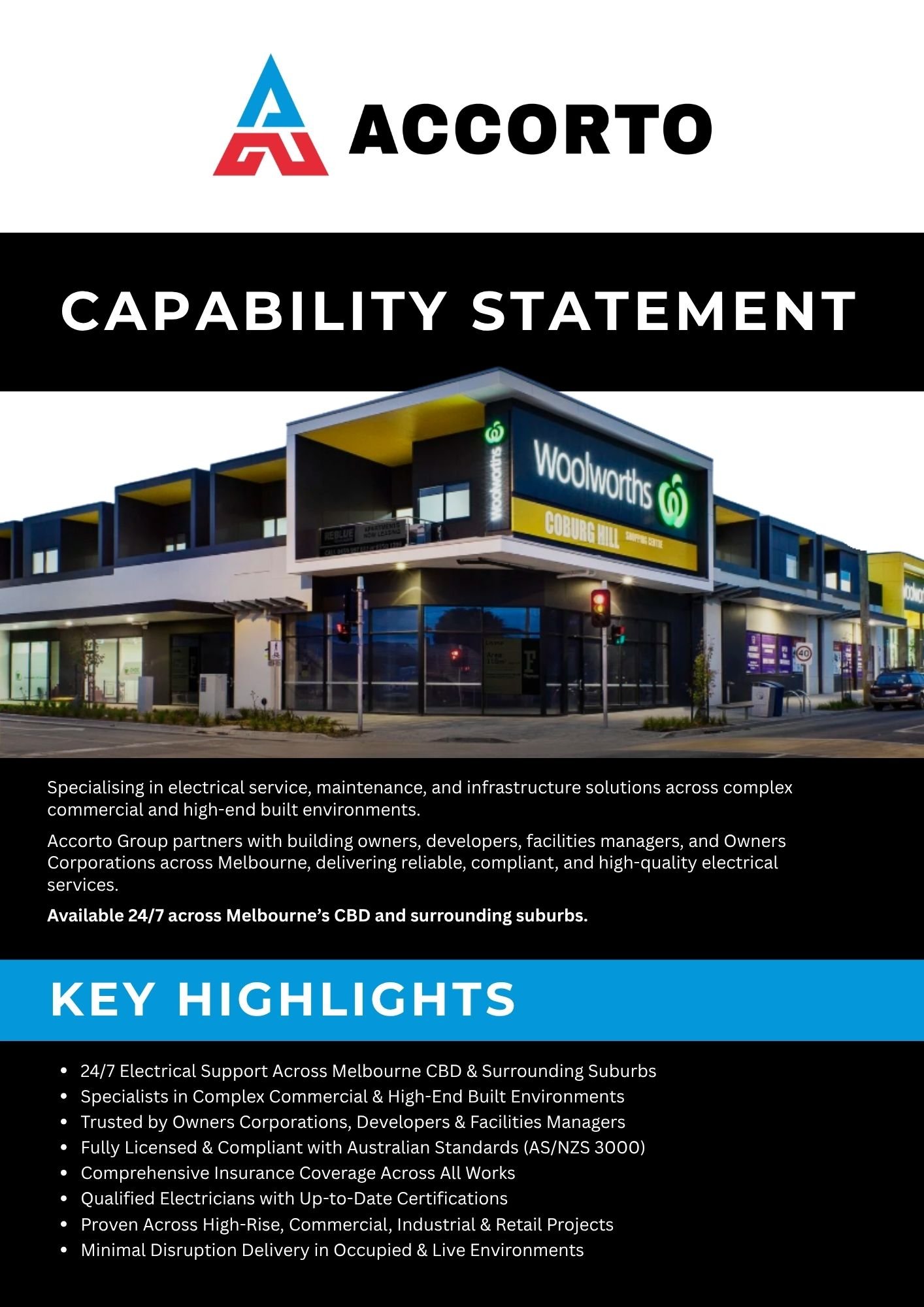 Accorto Capability Statement