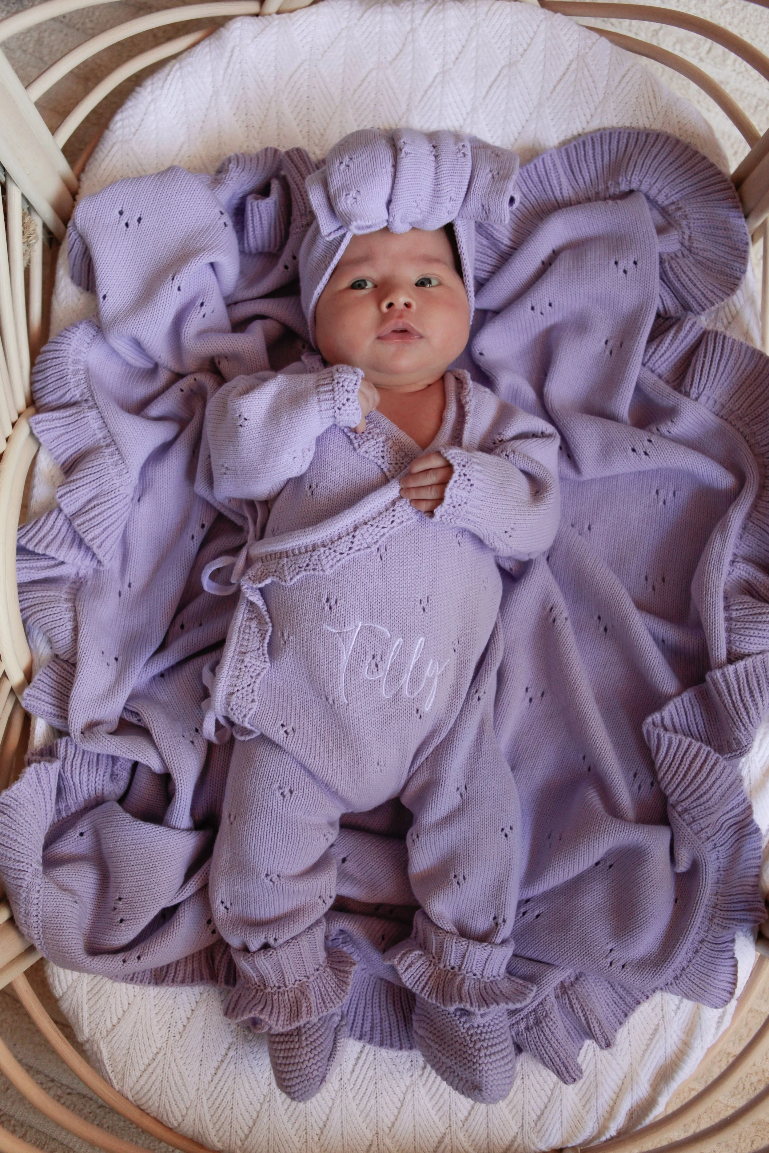 Posy Kimono  - Lilac