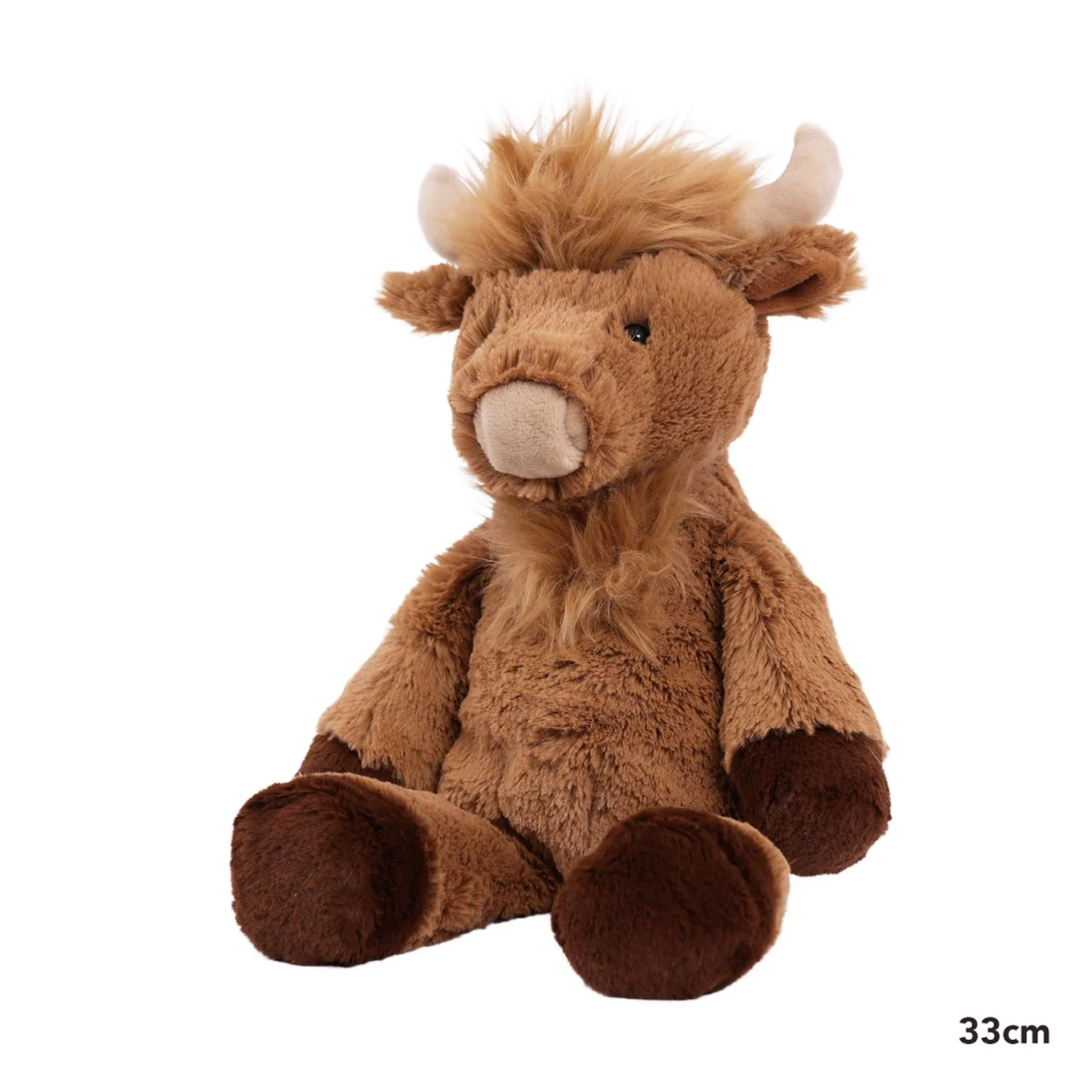 Marshmallow Highland Cow Plush