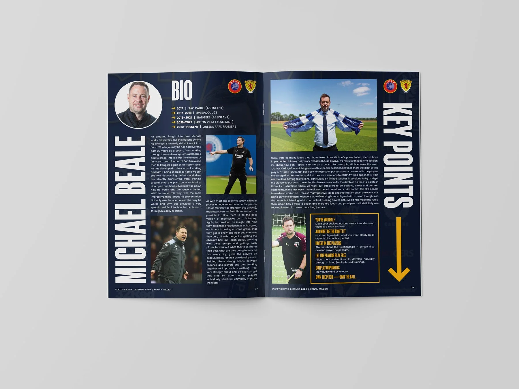 scottish pro license