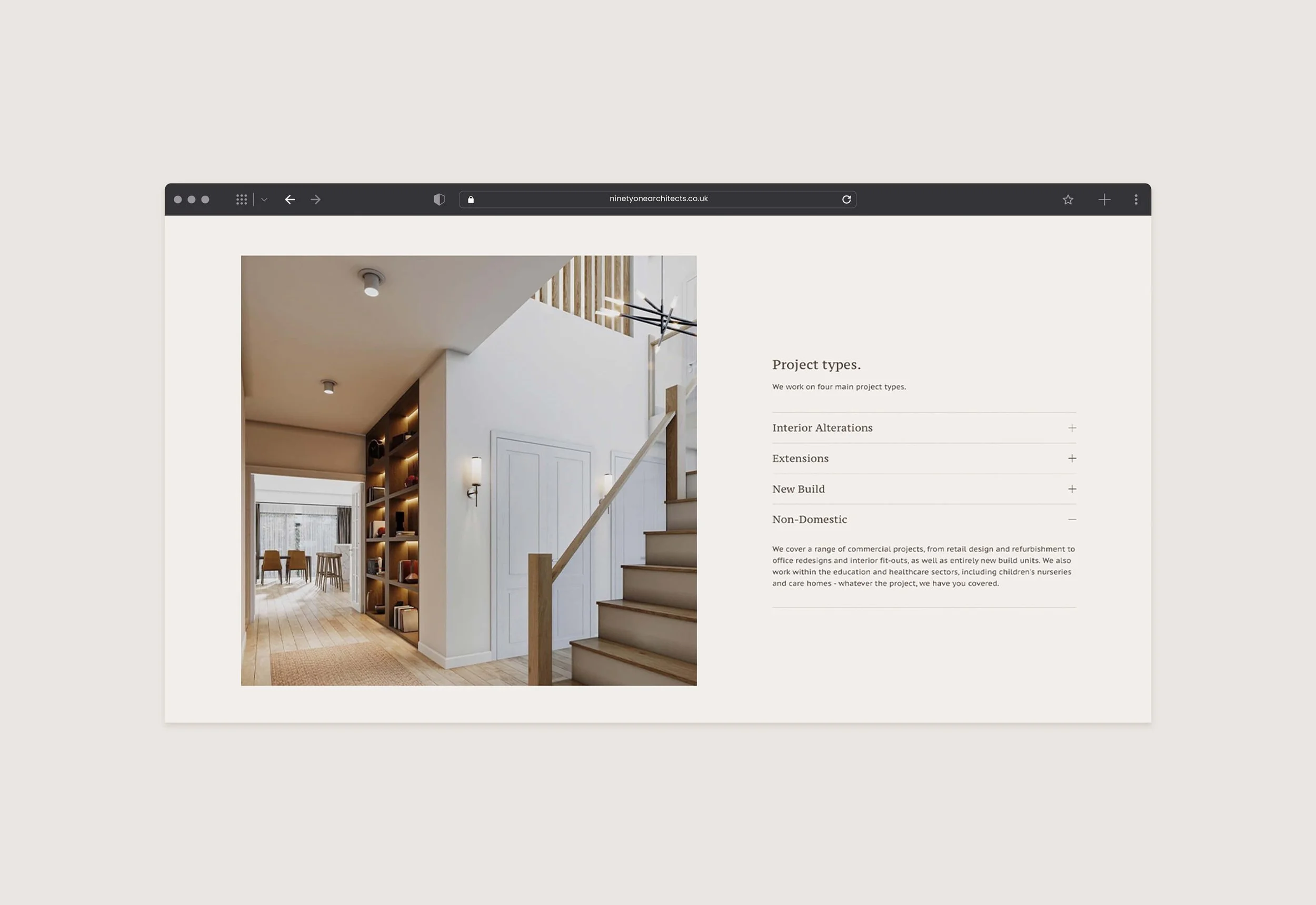 Ninety One Architects — Jamie Stewart Design