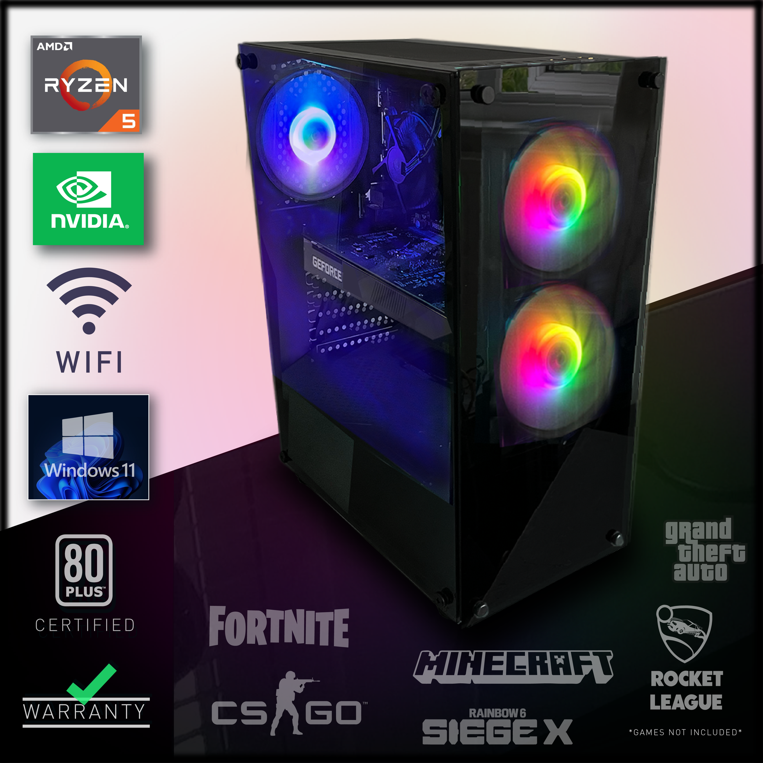 Ryzen 5 GTX 1650 Build