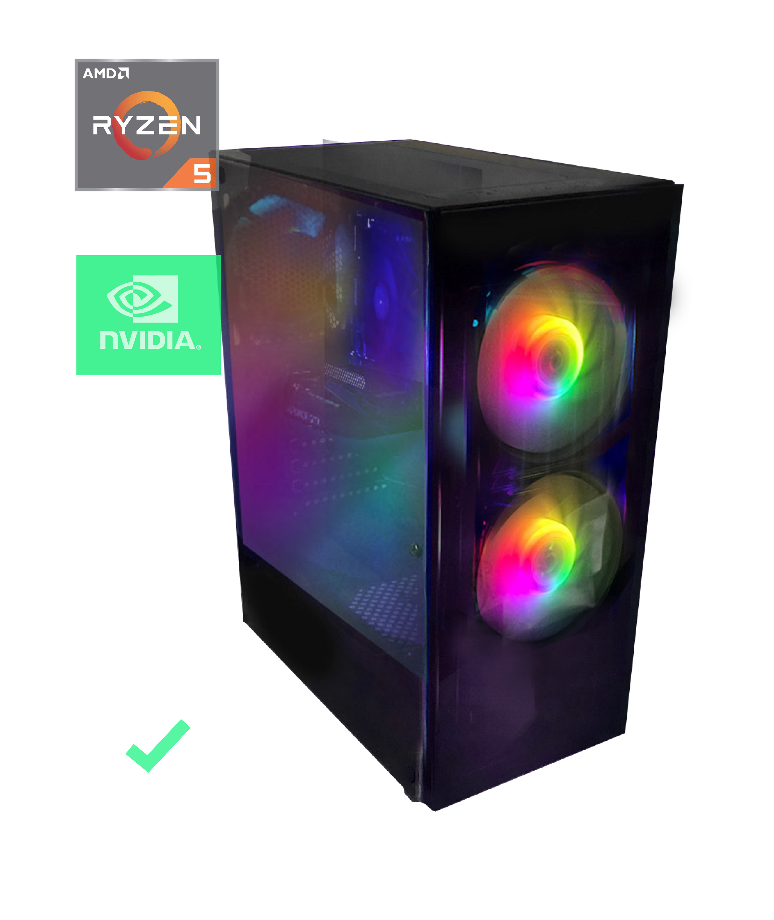 Ryzen 5 Build Nvidia GTX 1650 - £429