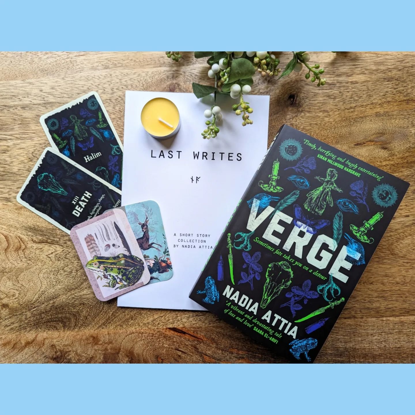 I see adventure in your future&hellip; a trip dark and mysterious&hellip;
* GIVEAWAY * To celebrate the release of #Verge in paperback (11 Apr) I'm giving away a signed copy of the book; a signed copy of my (unpublished) gothic short story collection