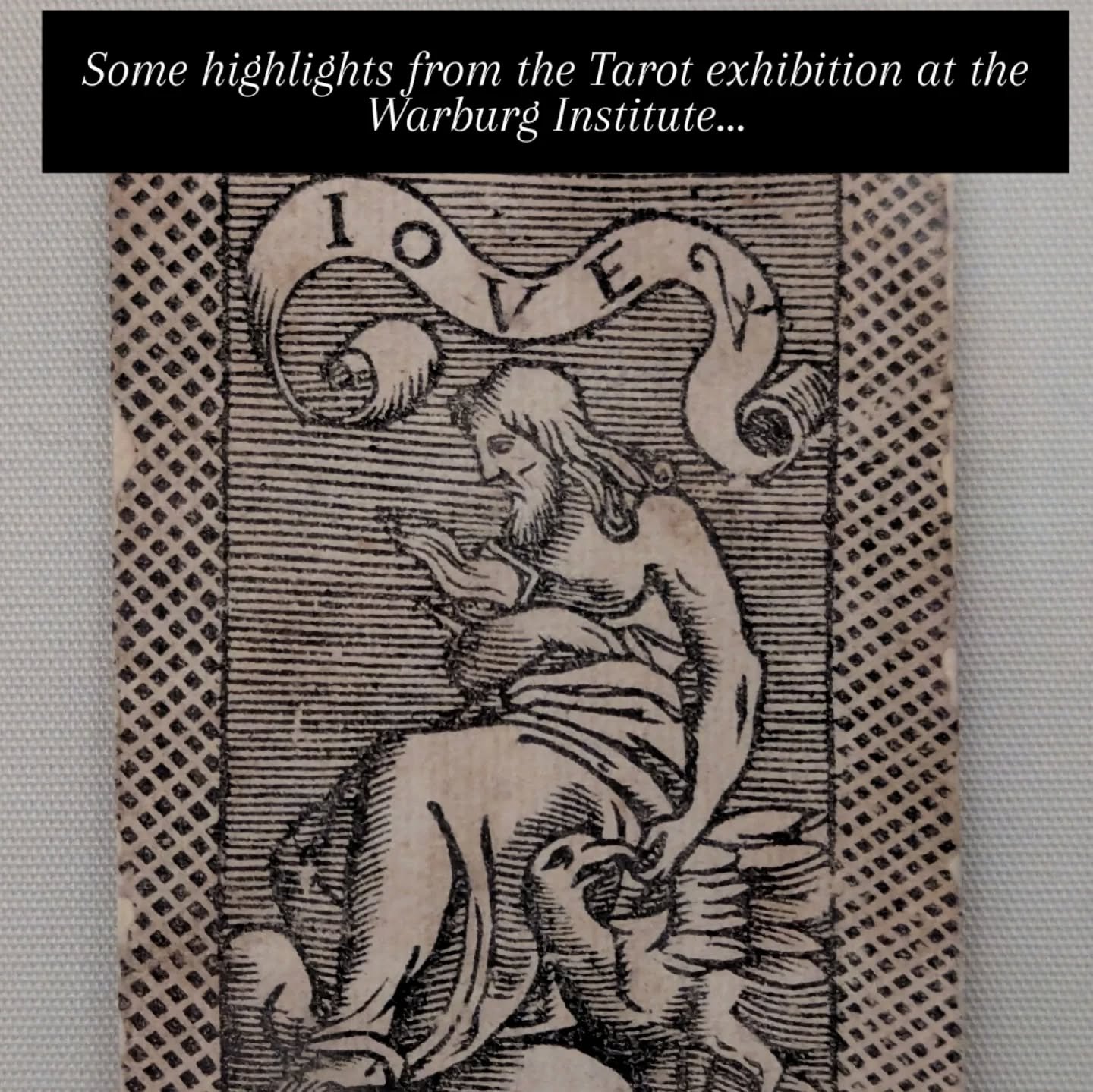 There's a cool little exhibition going on at The Warburg Institute in London right now, all about Tarot (and it's free!)... On until end of April. Loads of inspo to be had.
.
.
.
.
#tarot #tarotdeck #tarotreading #tarotcards #tarotreadersofinstagram 