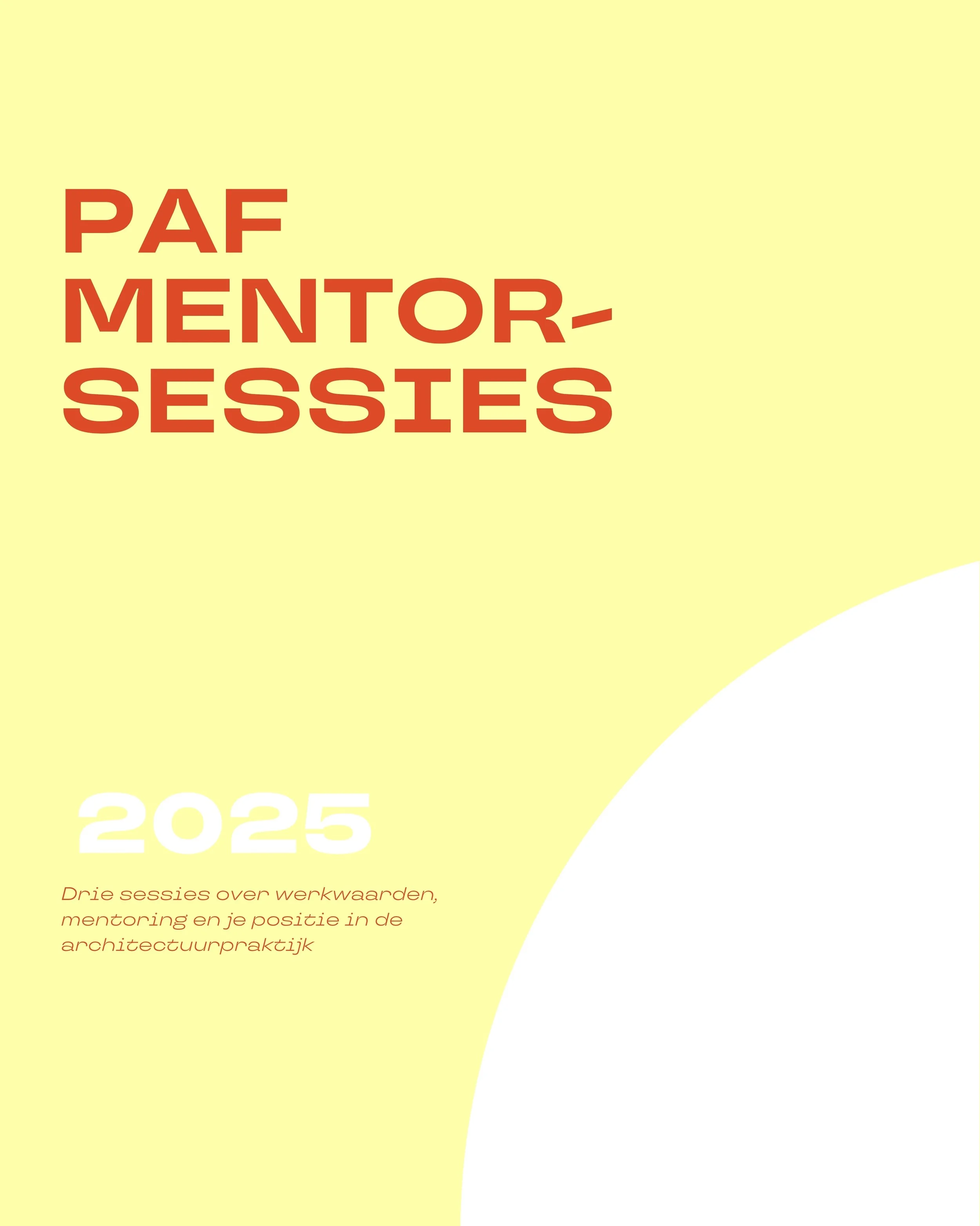 PAF - Mentorsessie #2