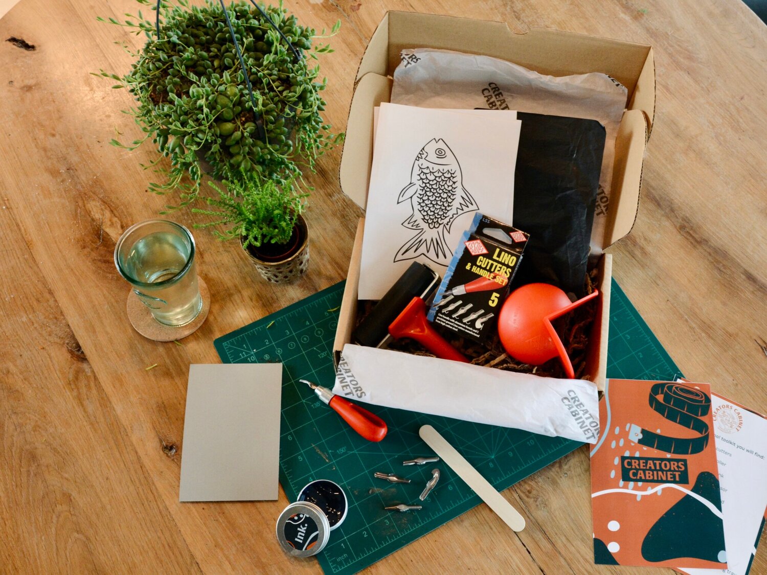 lino printing kit — Creators Cabinet
