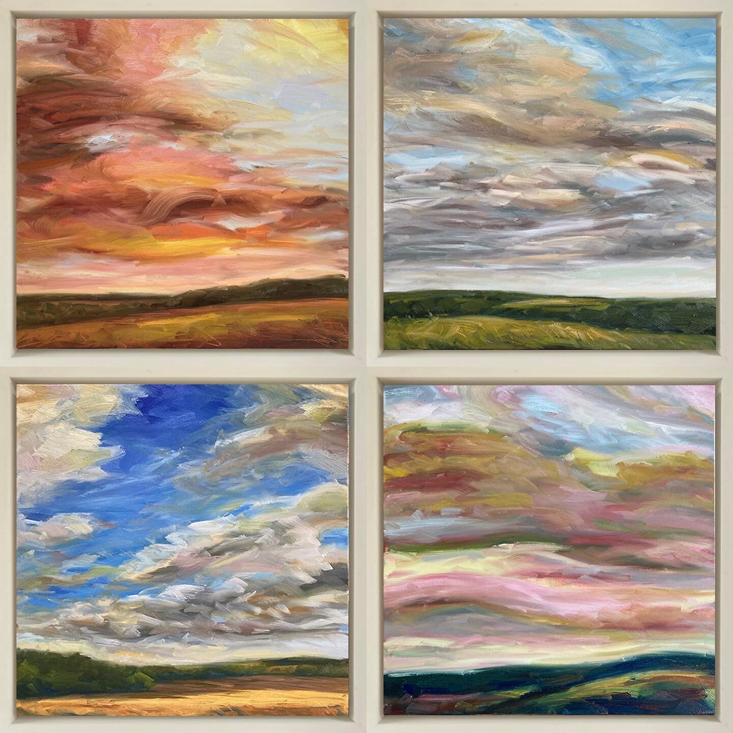 Which of these paintings is your favourite? All are currently available @herberthedleyuk  but not for much longer!

Herbert Hedley is open from 10am-5pm today - Westmark Barns GU31 5AT - do pop in and have a look if you can!