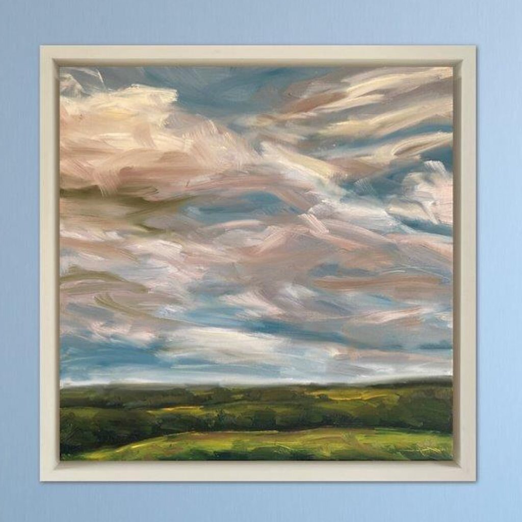 If you are in the UK how are you coping with the current heatwave? Are you enjoying it, or is it getting just too hot for you? This painting, &quot;Summer Breeze&quot; reflects what I am longing for at the moment...

Currently available @herberthedle