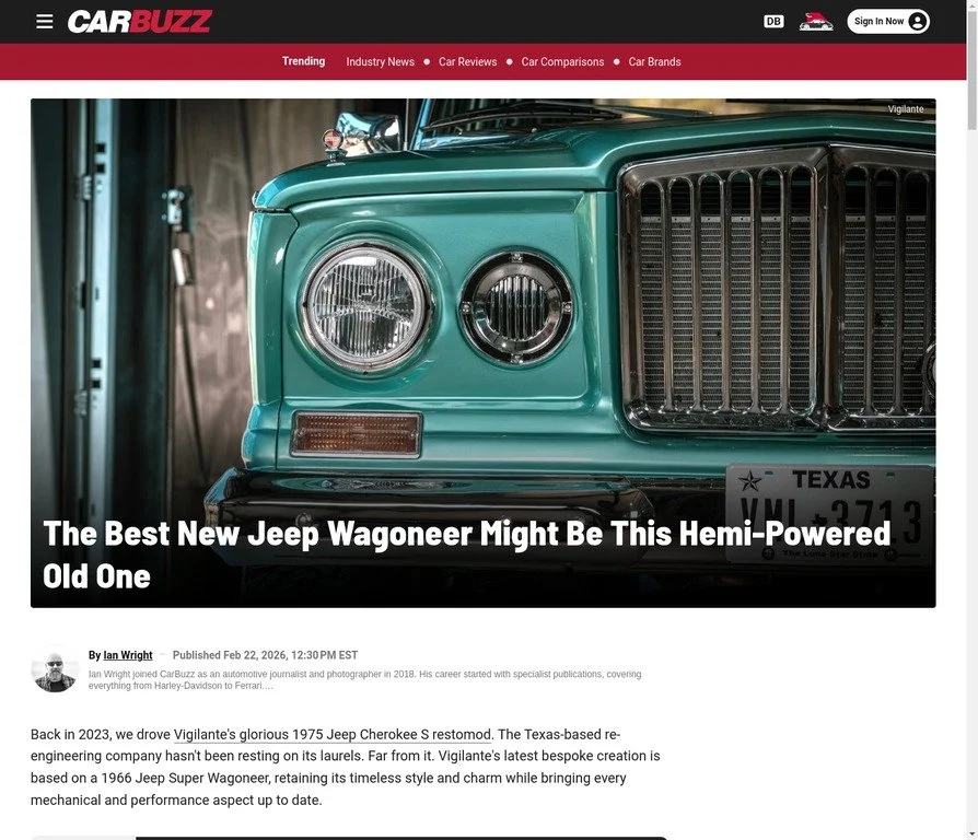 The Best New Jeep Wagoneer Might Be This Hemi-Powered Old One