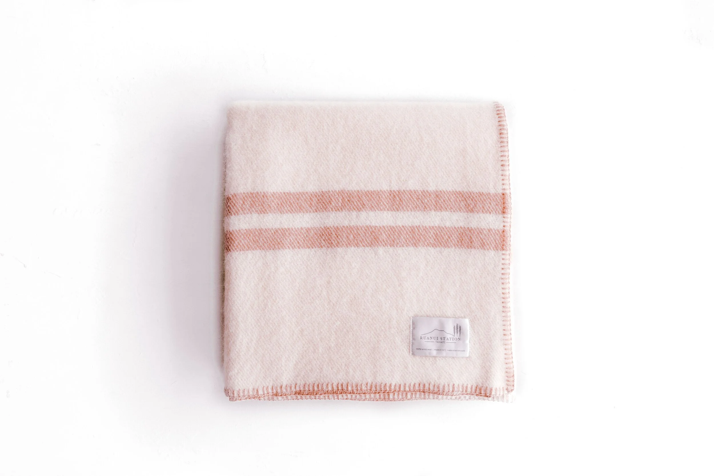 Piki Pink baby blanket made from softest 100% NZ lambswool