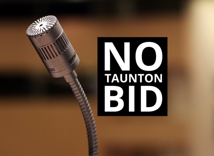 Business plan launch event 22/1 - No Taunton BID’s presentation.