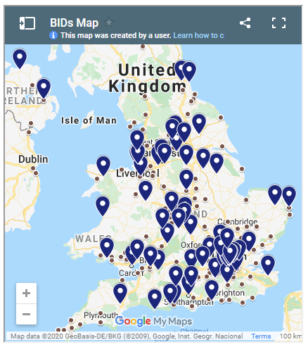List of UK BIDs — Against BID