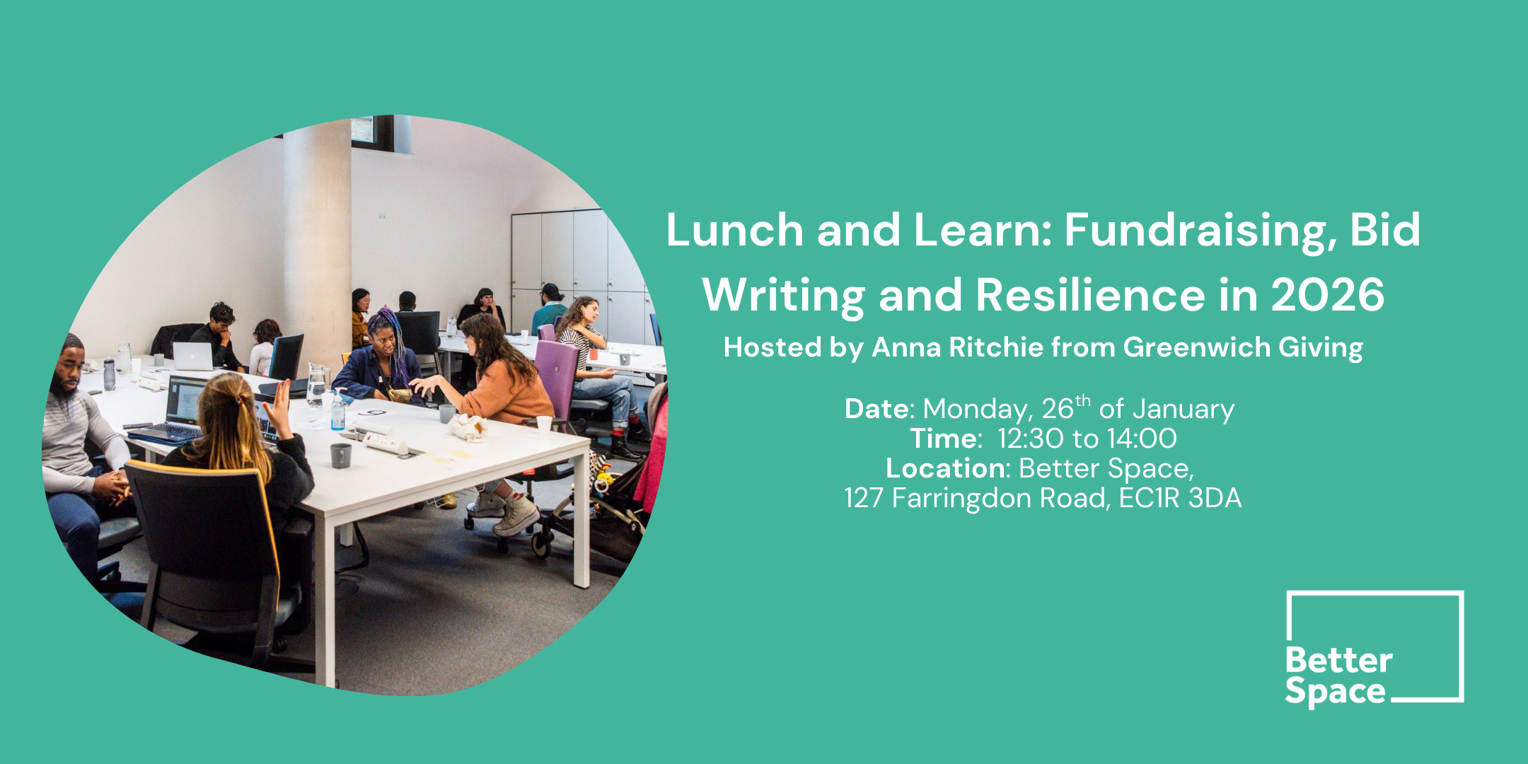 Lunch &amp; Learn: Fundraising, Bid Writing and Resilience in 2026
