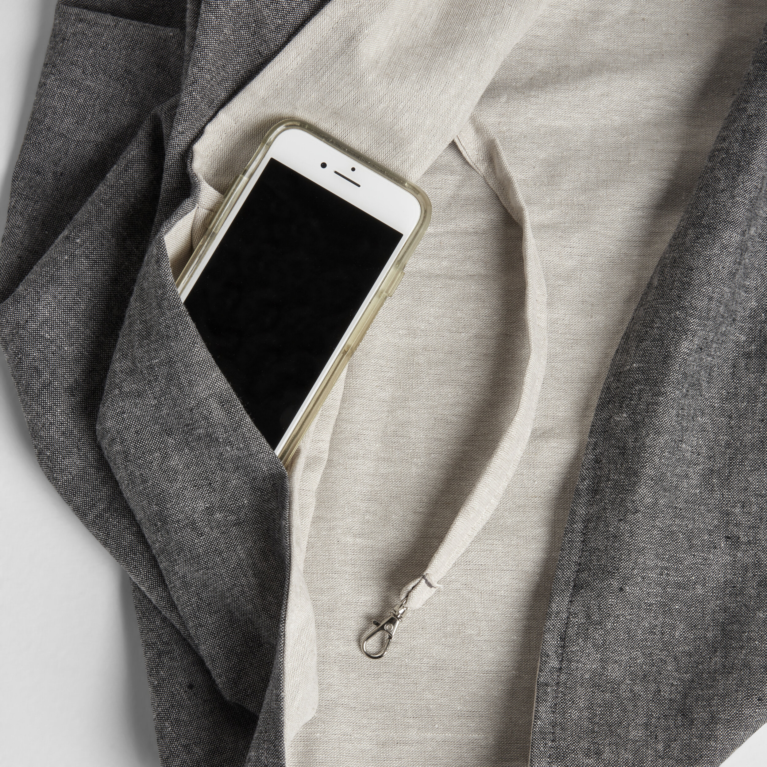 Dog Sling Interior Pockets
