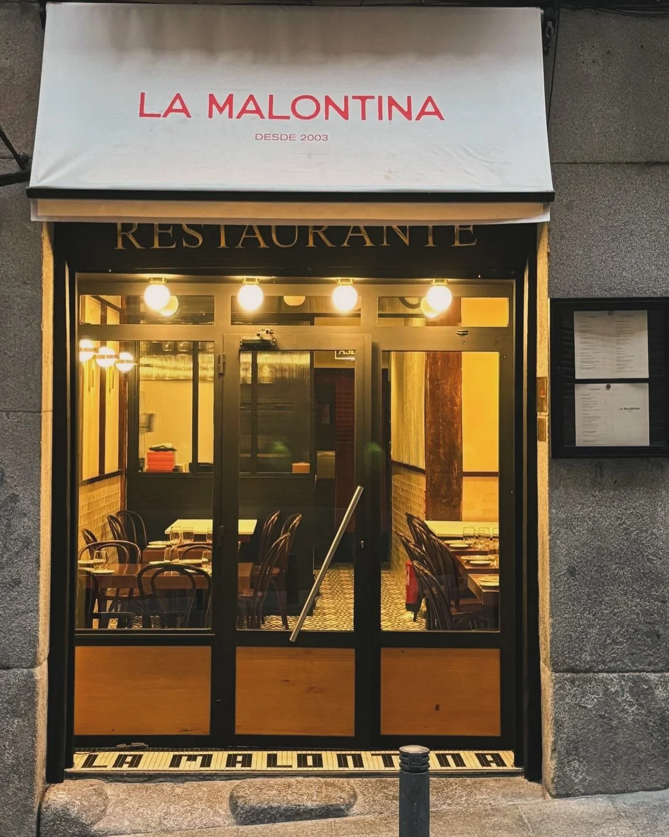 Con la cara lavada y reci&eacute;n peinada. As&iacute; se despierta La Malontina. &iexcl;Os esperamos dentro!