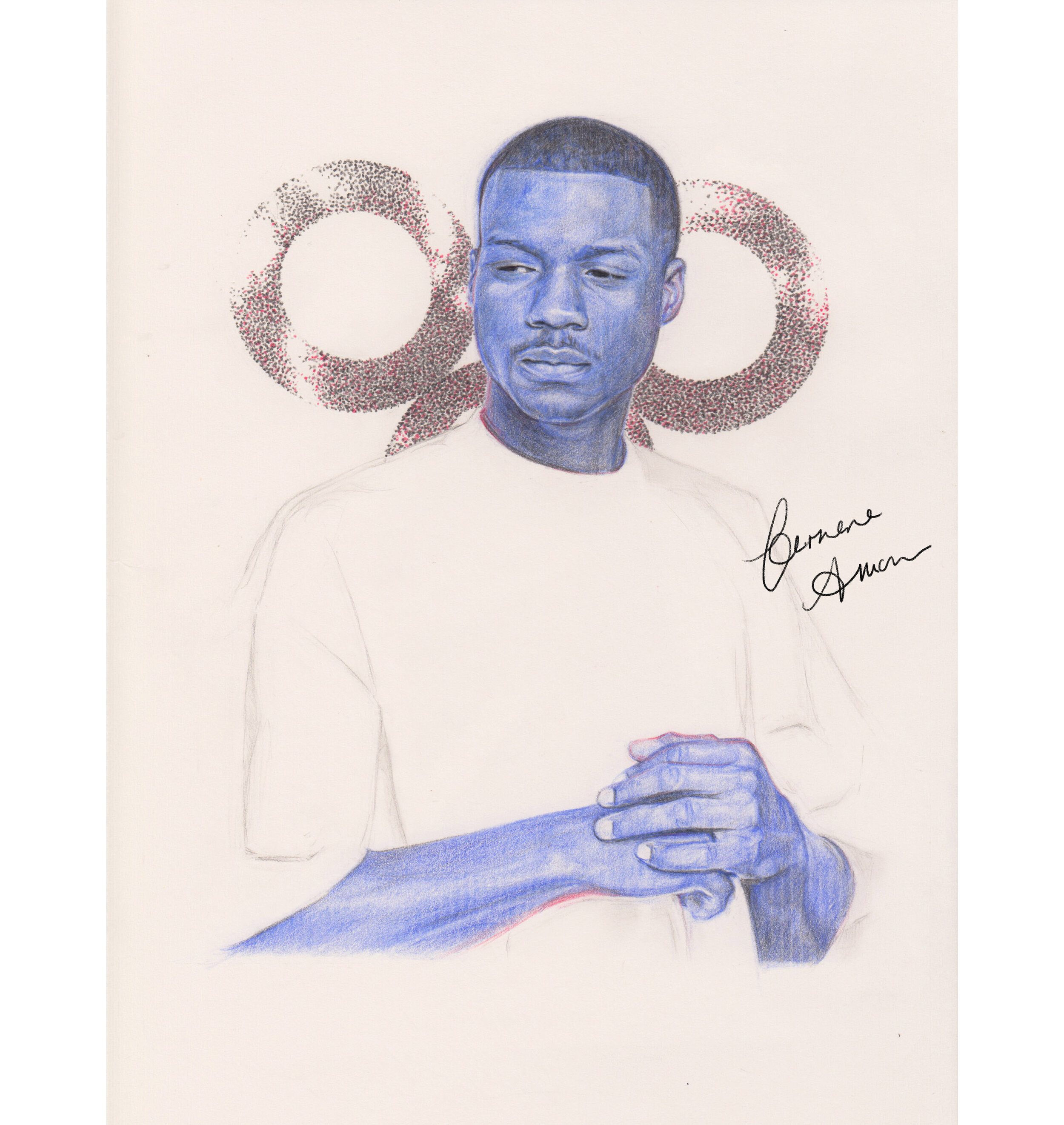 Crayola pencil on paper. 2019. 21 x 29.7 cm
