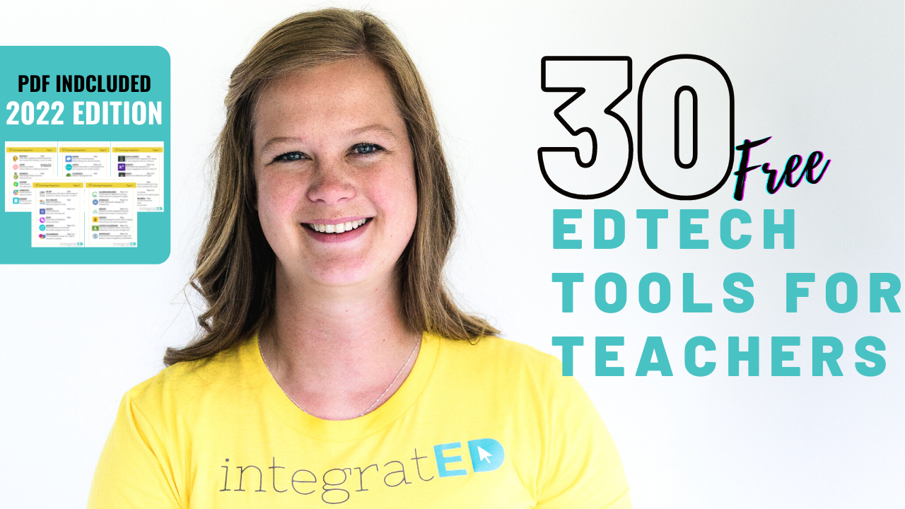 30 Free EdTech Tools for Teachers