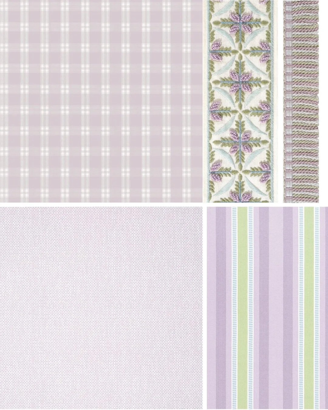Lilac is late spring&rsquo;s most fleeting gift. 💜Nature has always been the best colorist and purple in the home spans a whole spectrum of feeling. 

These lilac-inspired wallcoverings, fabrics, and trimmings from Thibaut are a beautiful reminder t