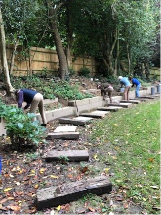 Volunteers from Haywards Heath and Cuckfield & Lindfield Rotary