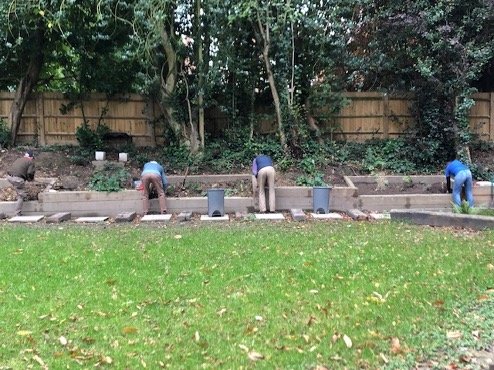 Volunteers from Haywards Heath and Cuckfield & Lindfield Rotary