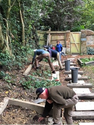 Volunteers from Haywards Heath and Cuckfield & Lindfield Rotary