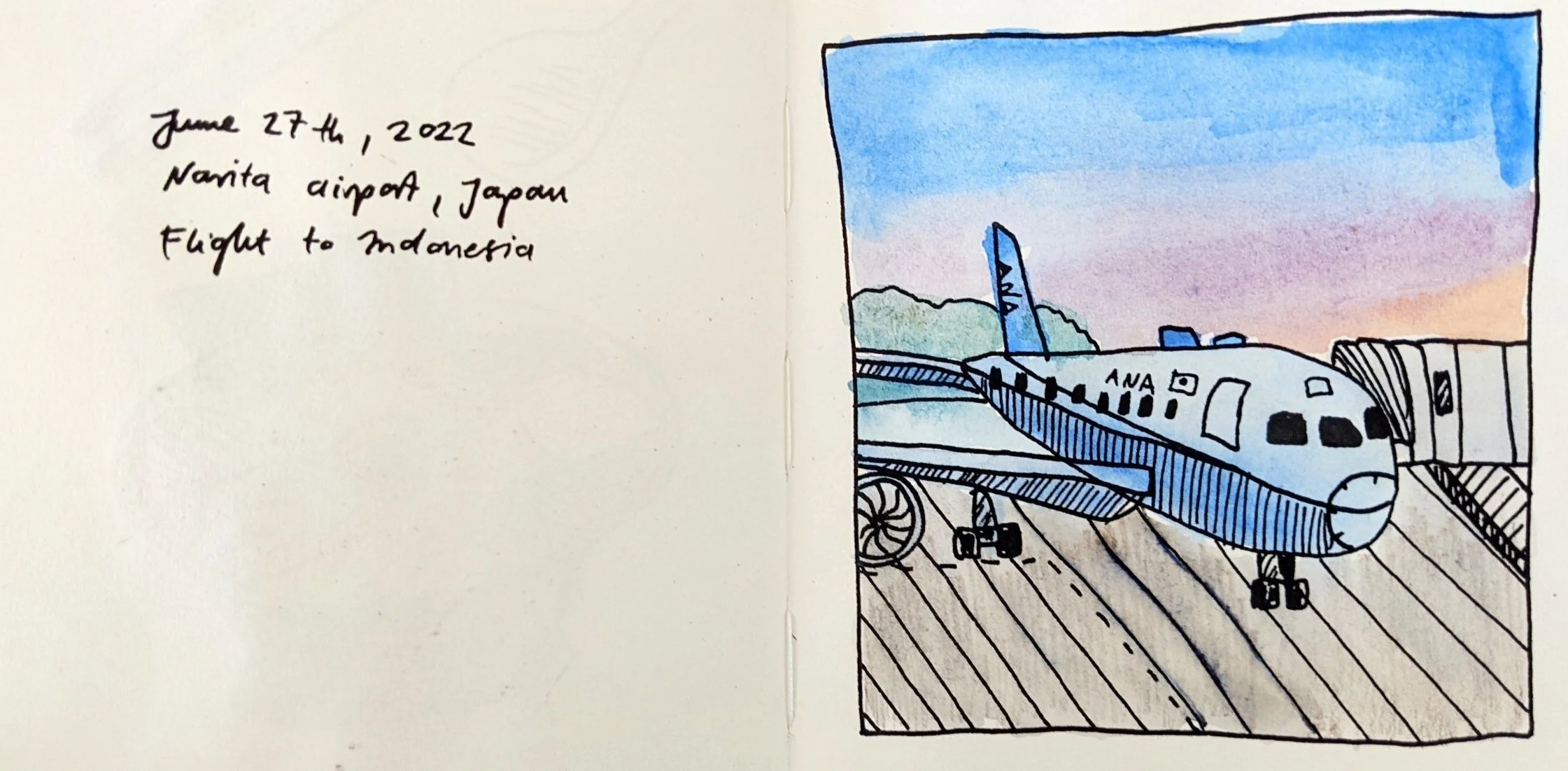 Why you should have a travel sketchbook