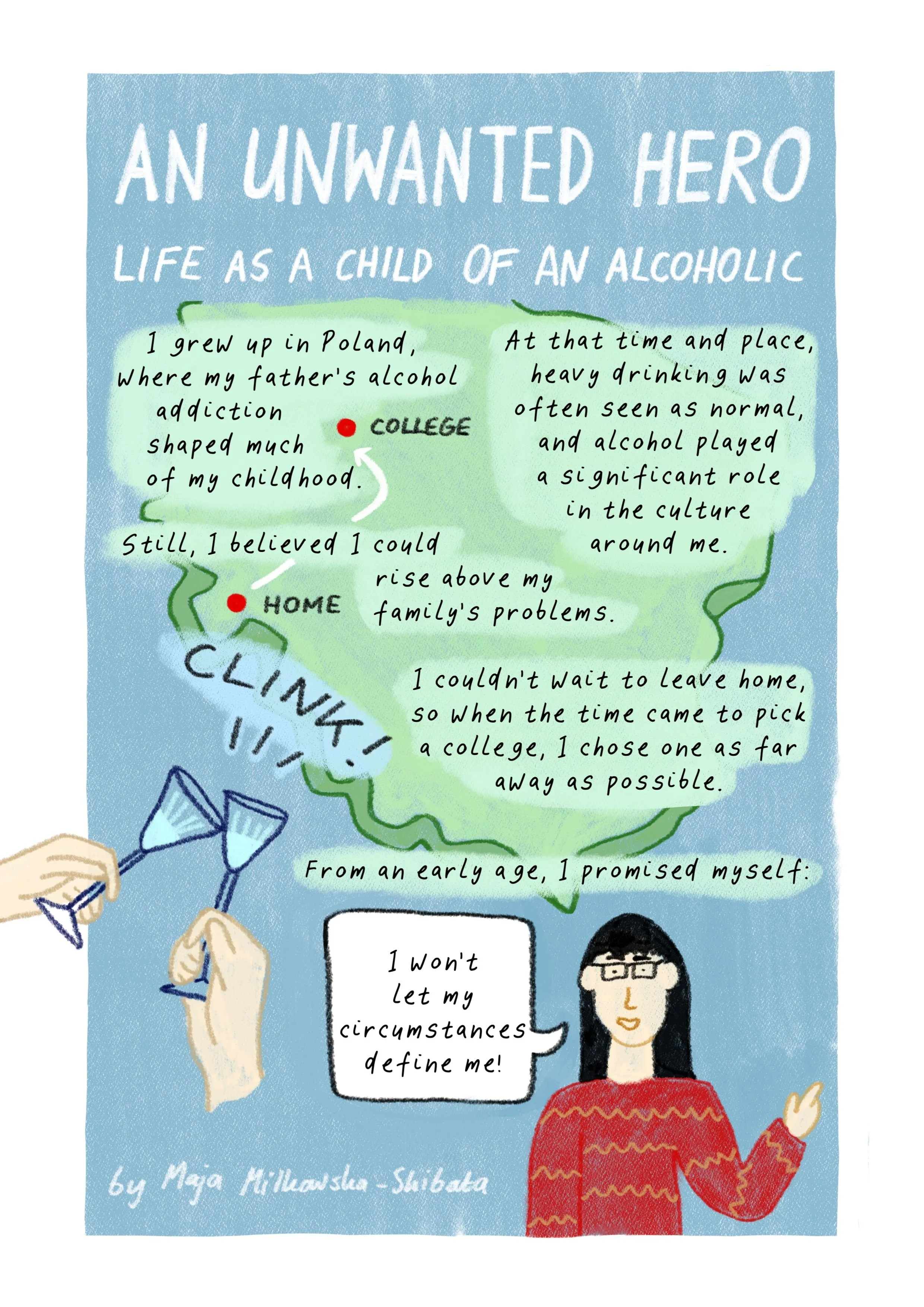 Maja Milkowska-Shibata - An Unwanted Hero - Page 1.png